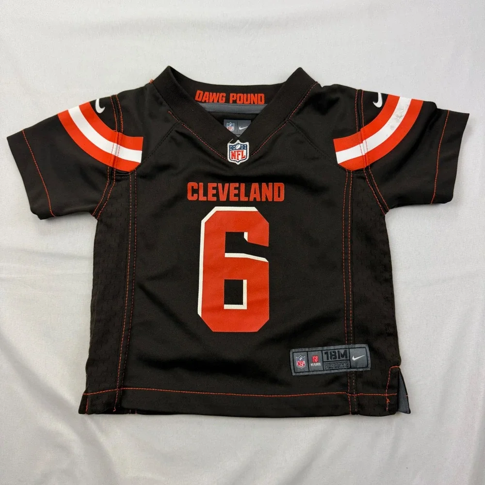 Nike Football Jersey Toddler 18M Brown Cleveland Browns Baker Mayfield 6